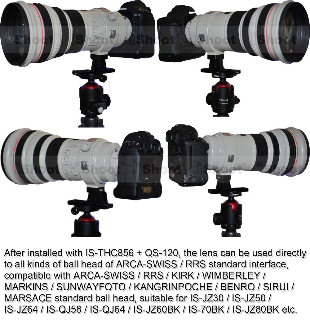 Lens Support Bracket 39mm for Arca for Canon RF 600mm/800mm F11 IS STM Lens