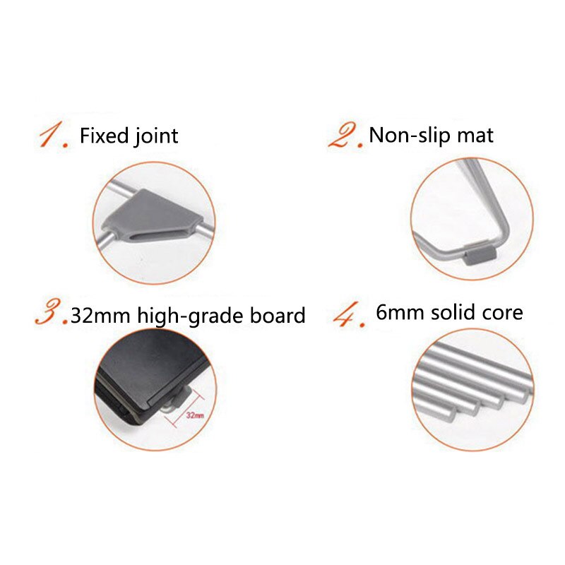 Foldable Adjustable Laptop Stand Office Desk Notebook Tablet Bracket Heat Reduction Holder Mount Aluminum Alloy Cooling Support