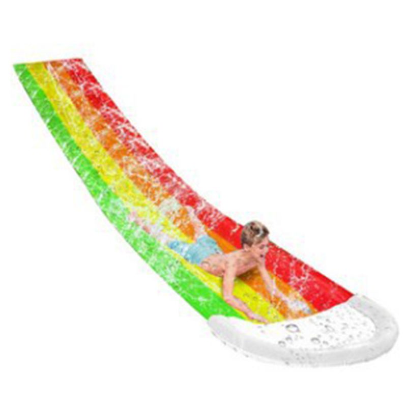 Children Surf PVC Water Slide Outdoor Summer Backyard Surfboard Garden Funny Splash Pool