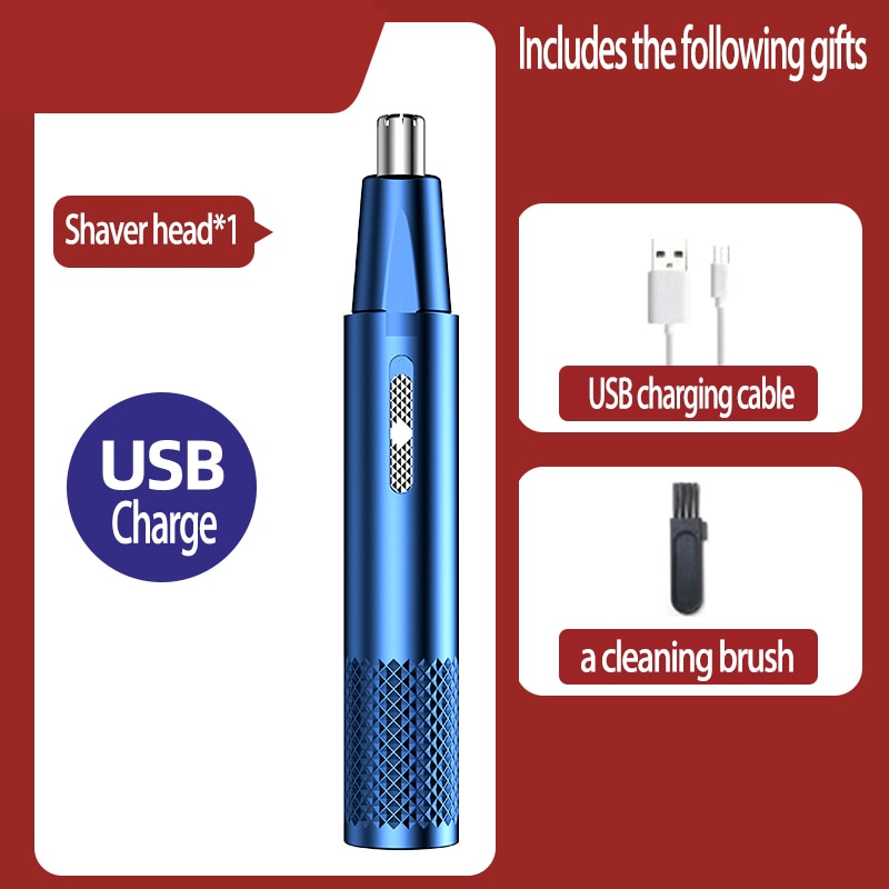 Nez Tondeuse À Cheveux USB De Charge Nouvelle Électrique Portable Hommes Mini Nez Tondeuse À Cheveux