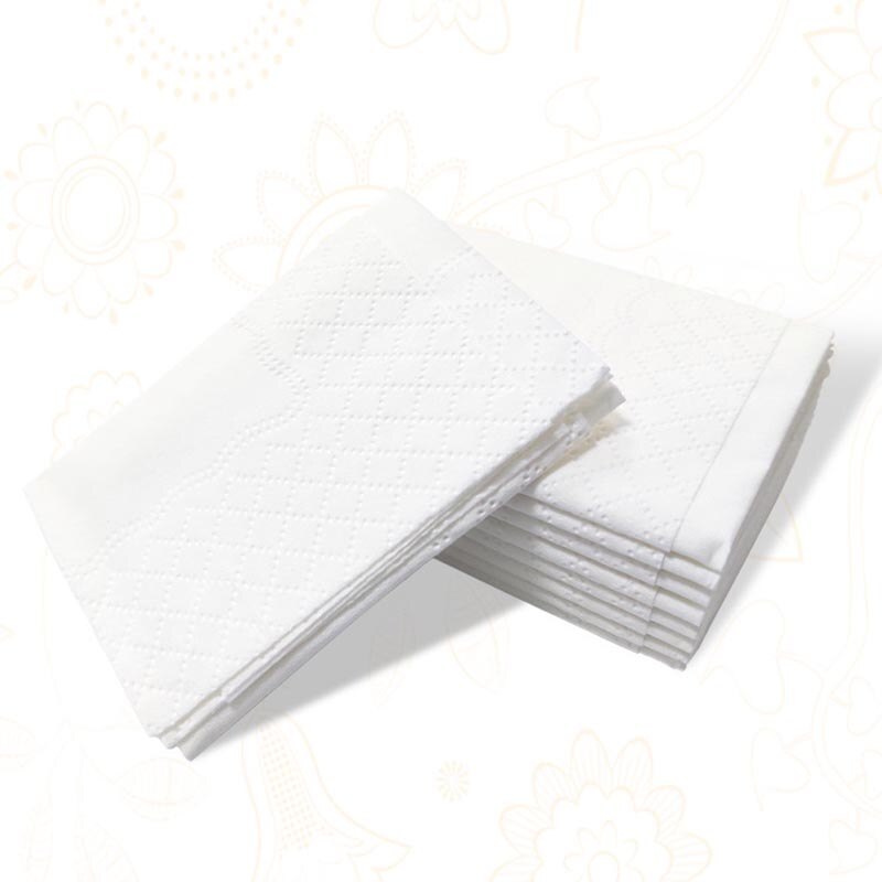 10 Packs / Strip Of paper Handkerchief Paper Towel Log 3-Layer Thickened Wet Water Towel Paper Mini Tissue