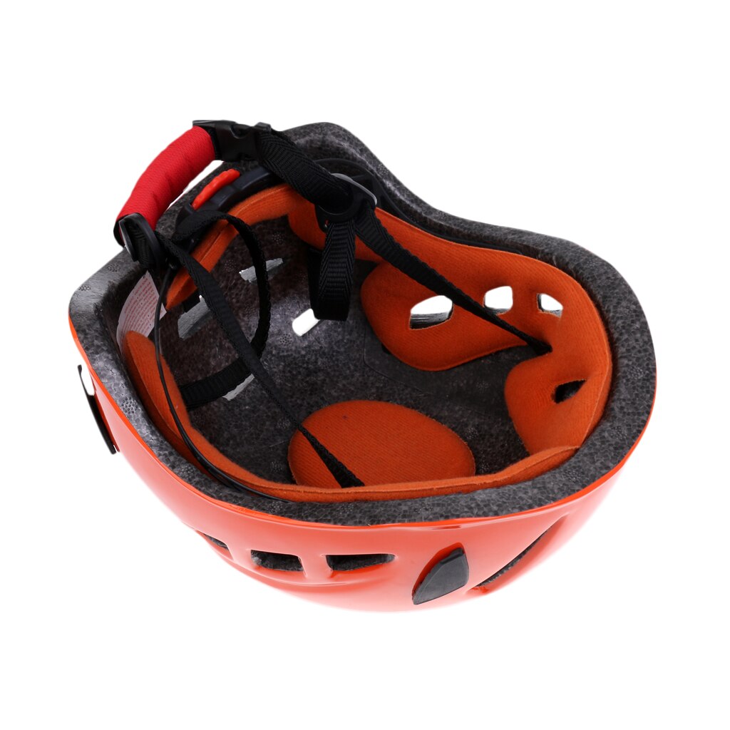 Unisex Rock Climbing Helmet Head Protection Gear Safety Guard for Hiking Caving Roofing Outdoors