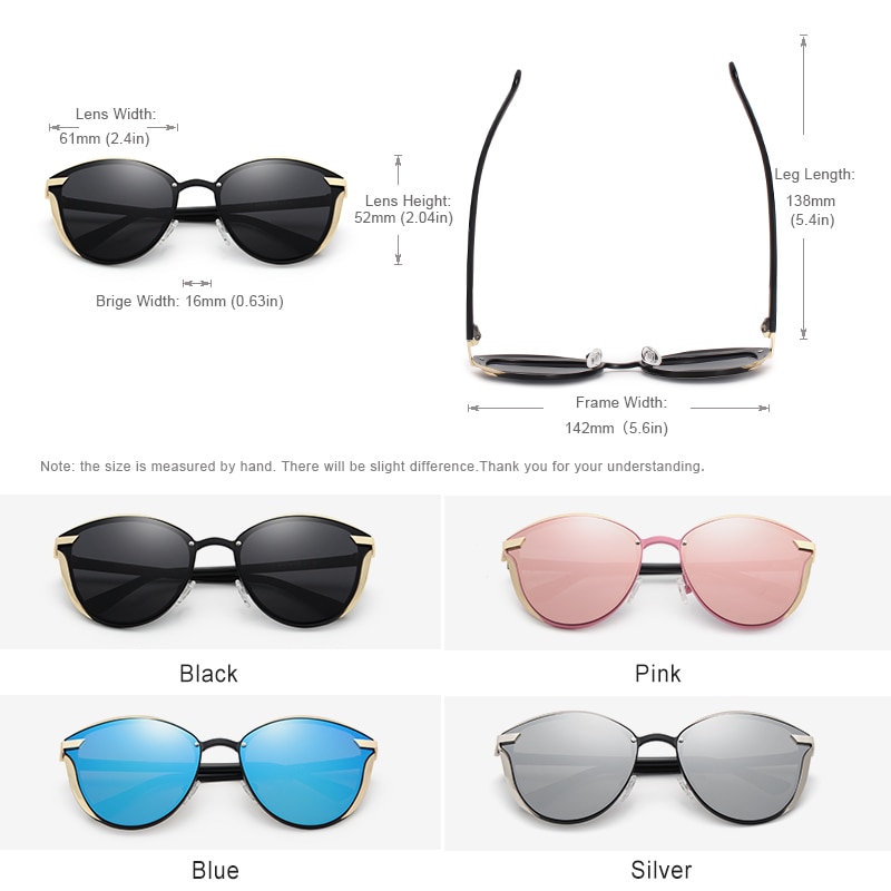 Kingseven mærke cat eye solbriller kvinder polariseret luksus legering stel +tr90 solbriller retro oculos de sol gafas