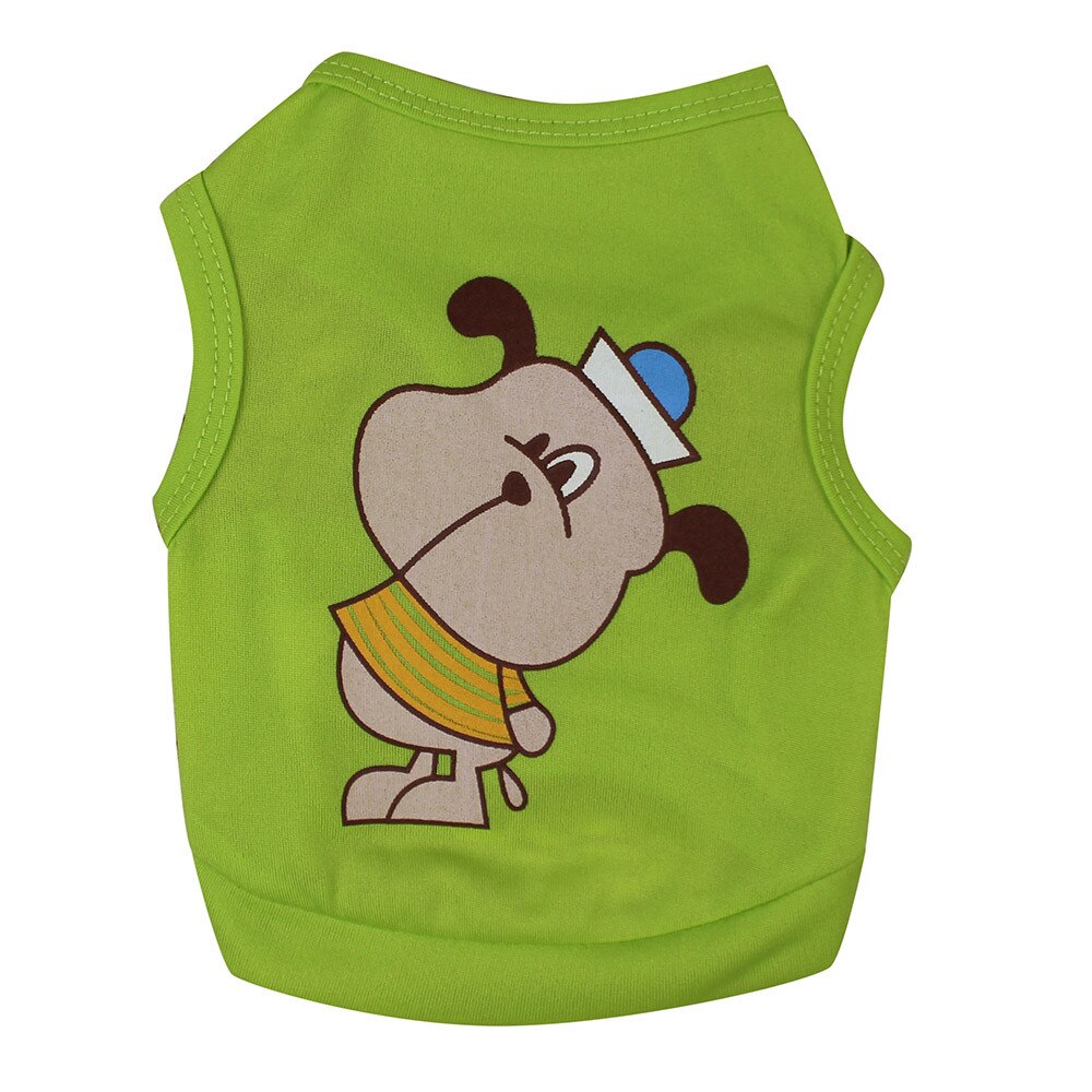 Ropa para Perro barata adorable chaleco para Perro camisa de Ropa para mascotas para perros traje de algodón cachorro Ropa para mascotas Ropa para perros pequeños Ropa de Perro