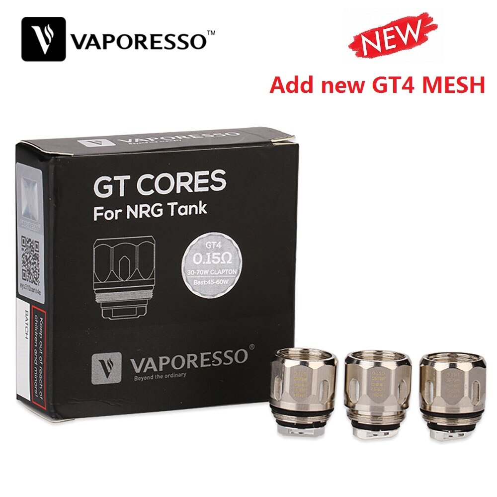 3/6pcs Original Vaporesso Coil GT4 GT8 GT2 GT6 GT CCELL GT MESH GT For Electronic Cigarette Vaporesso NRG Tank E-Cig Accessories