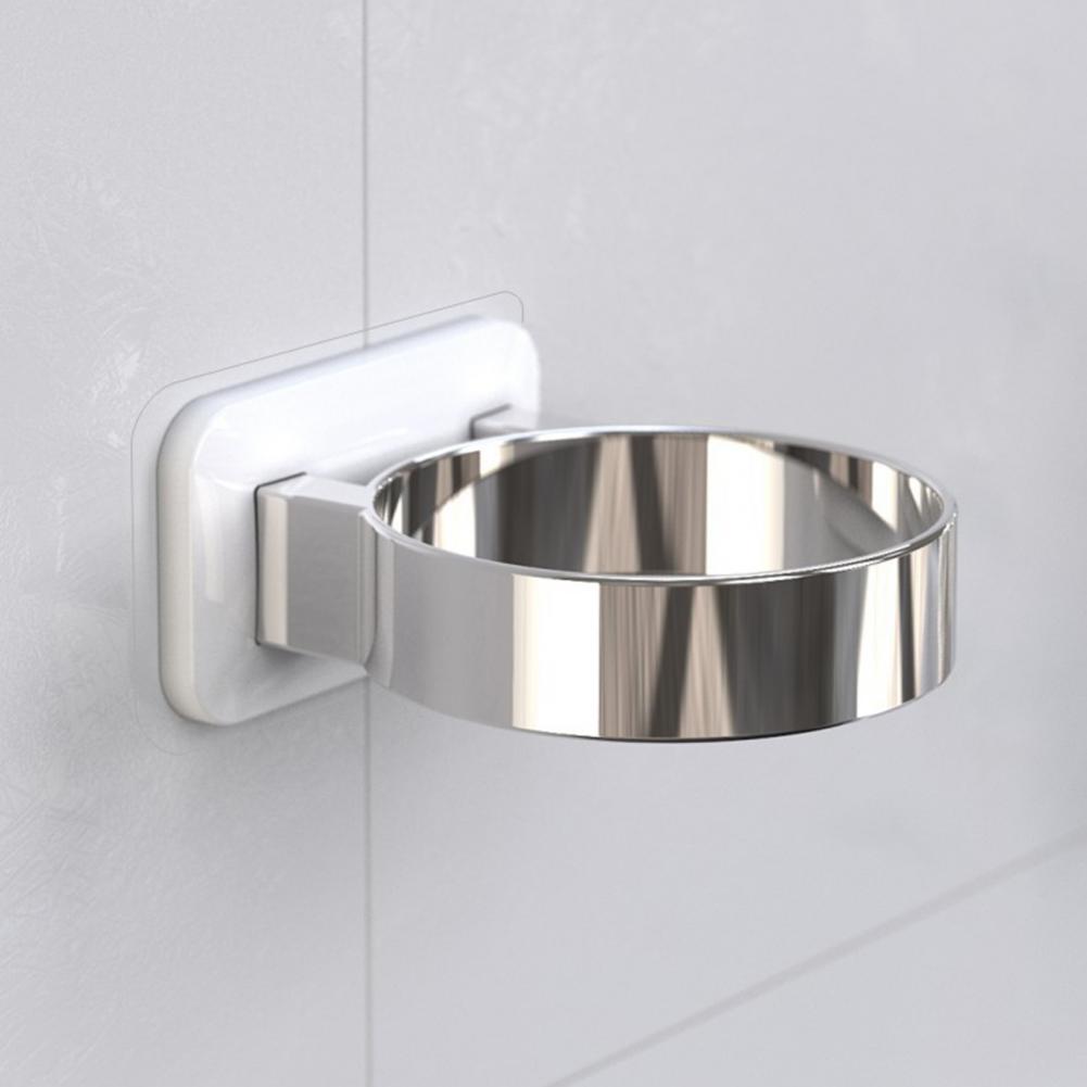 Hair Dryer Holder Wide Usage Hair Dryer Holder Strong Load-bearing Plastic Labor-saving Universal Hair Dryer Organizer Bathroom