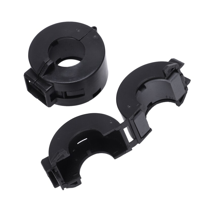 6 Stck Schwarz 15mm Dia Kabel Ferrit Ader Lärm Schalldämpfer Filter