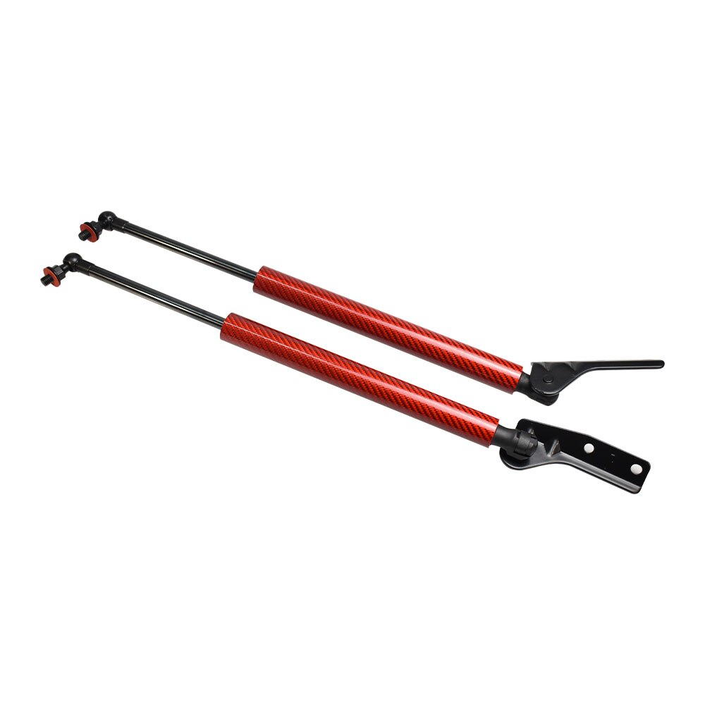 for Great Wall Haval/Hover H3 H5 X200 X240 2005 - Rear Tailgate Hatch Carbon Fiber Lift Support Gas Struts Spring damper: red carbon fiber