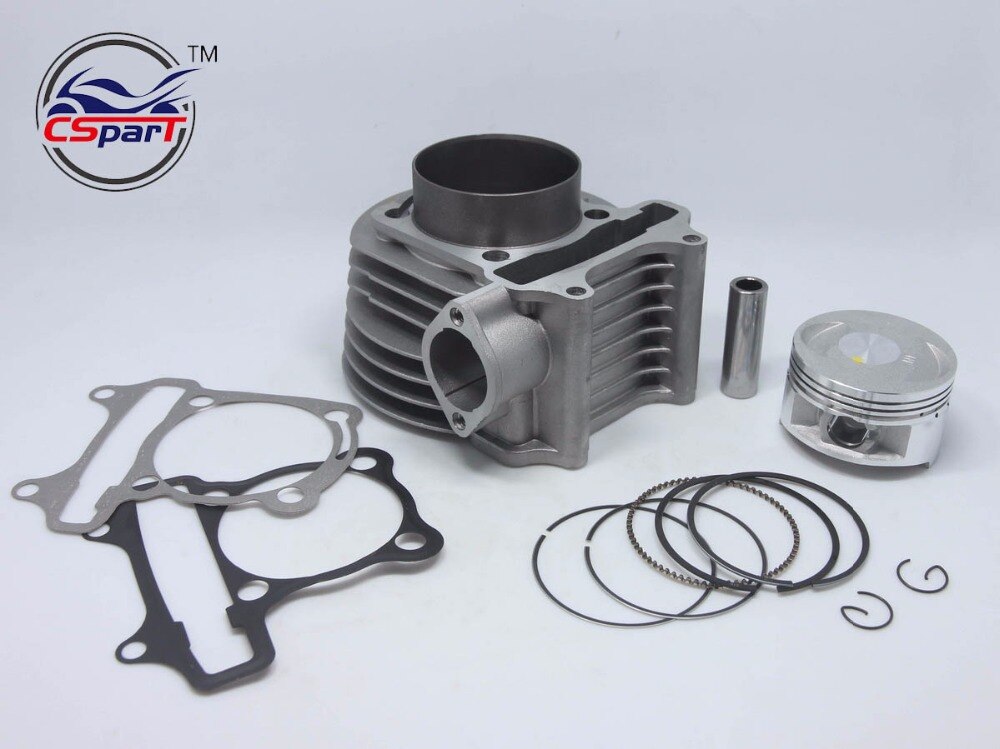 Performance GY6 125CC 150CC 62mm cylindre anneau de Piston grand alésage Kit 175CC Baotian Taotao Kazuma Keeway Scooter vtt Buggy