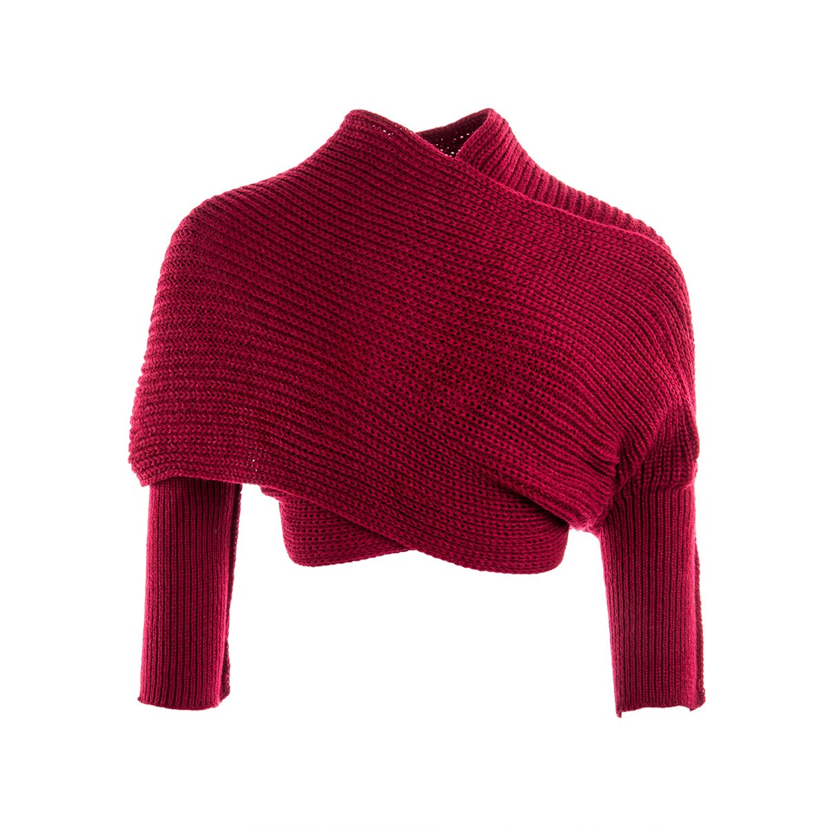 Écharpe en tricot avec manches décontracté femmes | Écharpe chaude, couleur unie, tricot, châle portefeuille, filles,