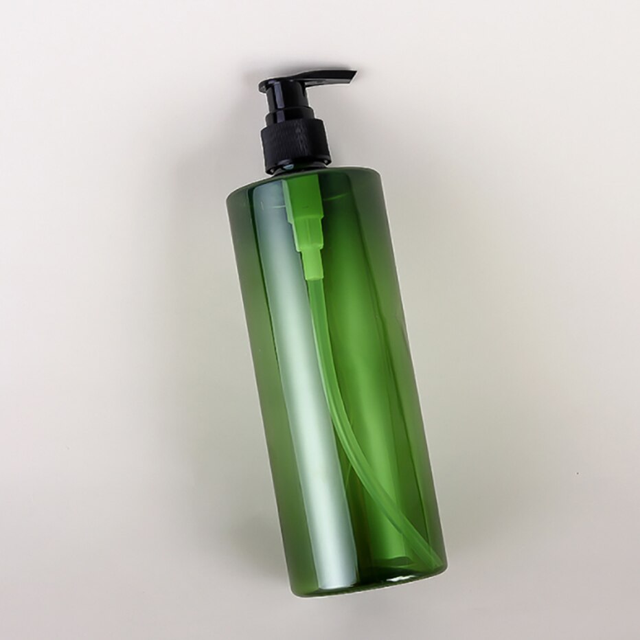 Press typ lotion tom flaska 500ml badrum schampo stor kapacitet emulsionsbehållare flytande tvål dispenser