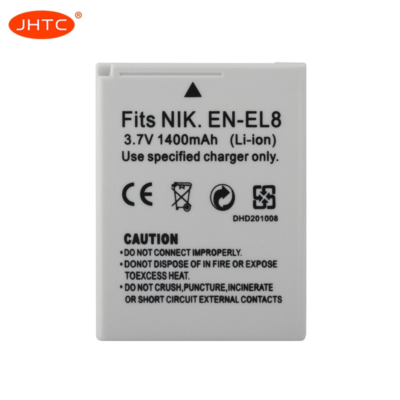 EN EL8 Camera Battery EN-EL8 1400mAh For NIKON CoolPix P1 P2 S1 S2 S3 S5 S50 S51 S52 PM087 MV12 Batteries