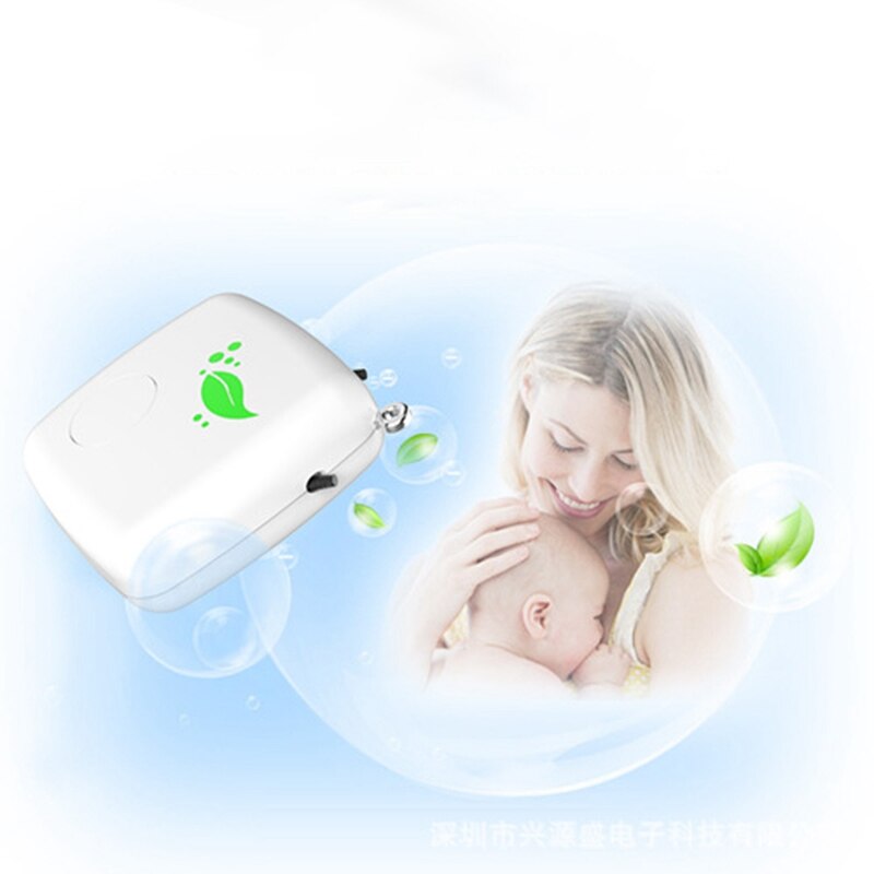 2 Pcs Portable Mini Air Purifier Necklace Wearable Personal Air Purifier for Kids/Adults