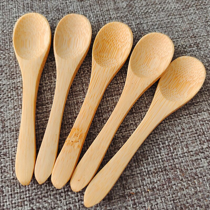 Cucchiaio da miele in legno stoviglie per la casa Ecofriendly cucchiaio da cucina in bambù cucchiaio da caffè cucchiaio da dolce cucchiaino da tè