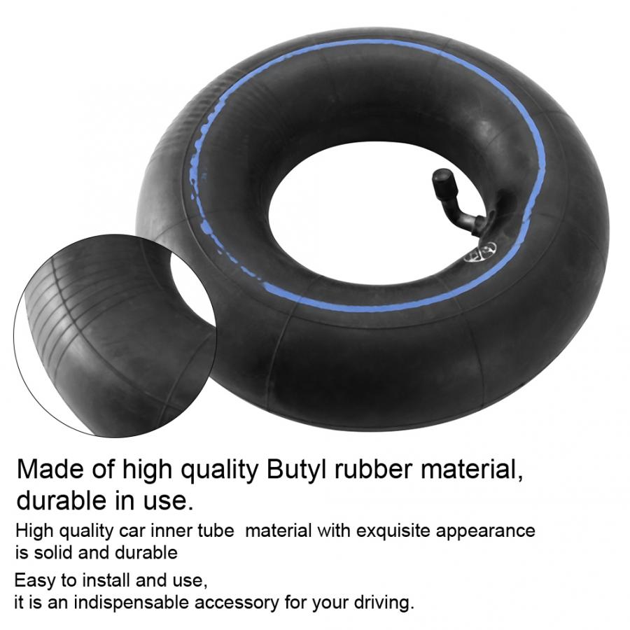 Universal bil inderslang bil hjul dæk butyl gummi dæk inder tubes sort butyl gummi biltilbehør