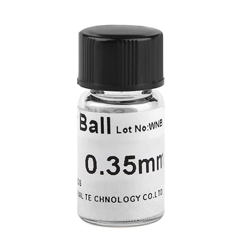 Bga reballing baller 0.2/0.25/0.3/0.35/0.4/0.45/0.5/0.55/0.6/0.65/0.76mm sn63/pb37 loddeball for bga reballing sjablong: 0.35