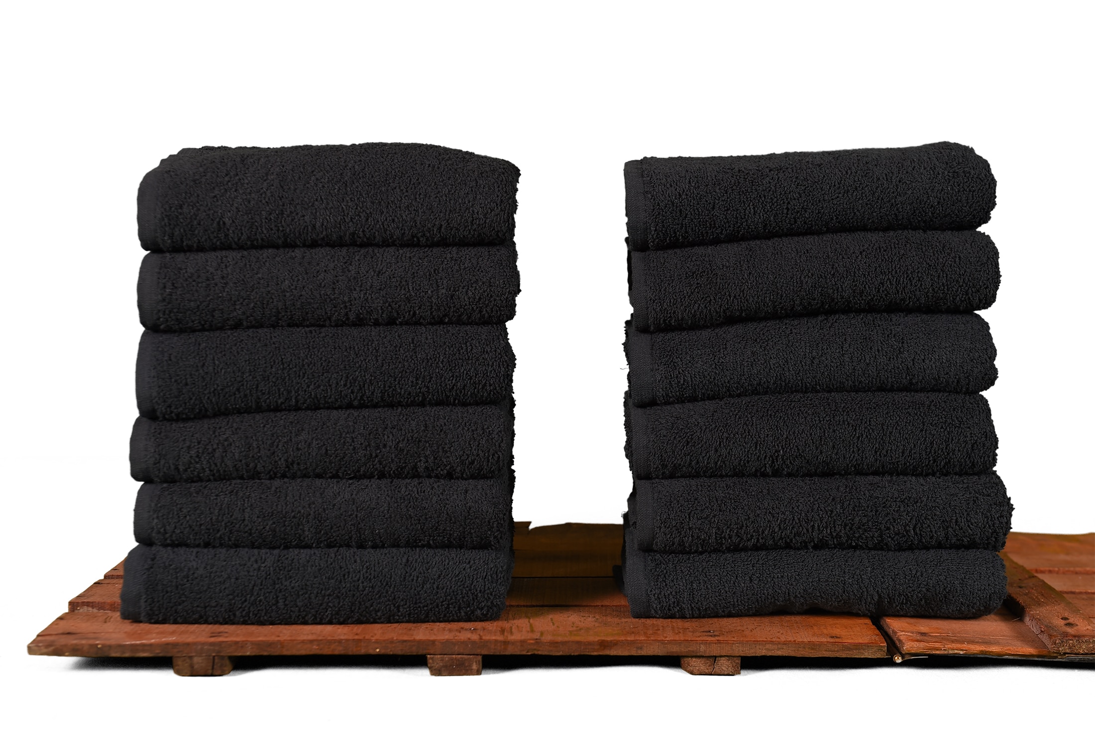 Hairdressing Towels, Turkish Cotton Anthracit Blac... Grandado