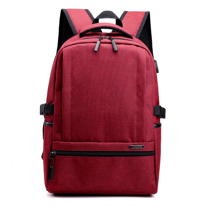 FengDong waterproof school bags for boys usb book bag teen girl school backpack schoolbag kids back pack laptop bags for men: red