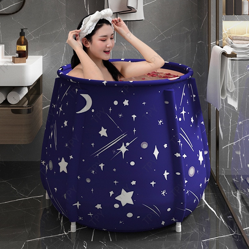 2 Size Bad Volwassen Vouwen Verwarming Bidet Bad Vouwen Bad Bad Vat Inweken Bad Grote Capaciteit Voor Baby Kind Volwassen