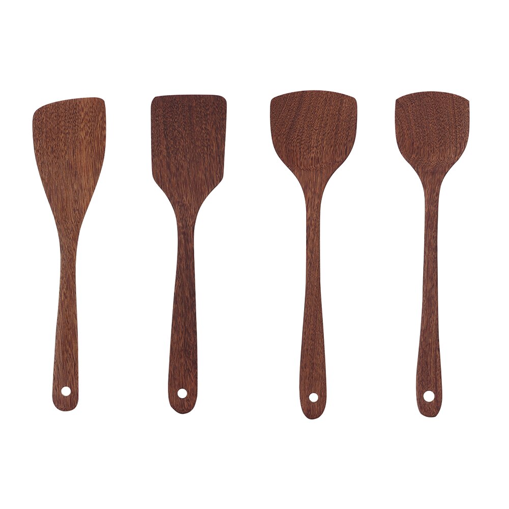 Wenge turner spatel spade matlagning köksredskap trä non-stick köksredskap för hushåll kökstillbehör
