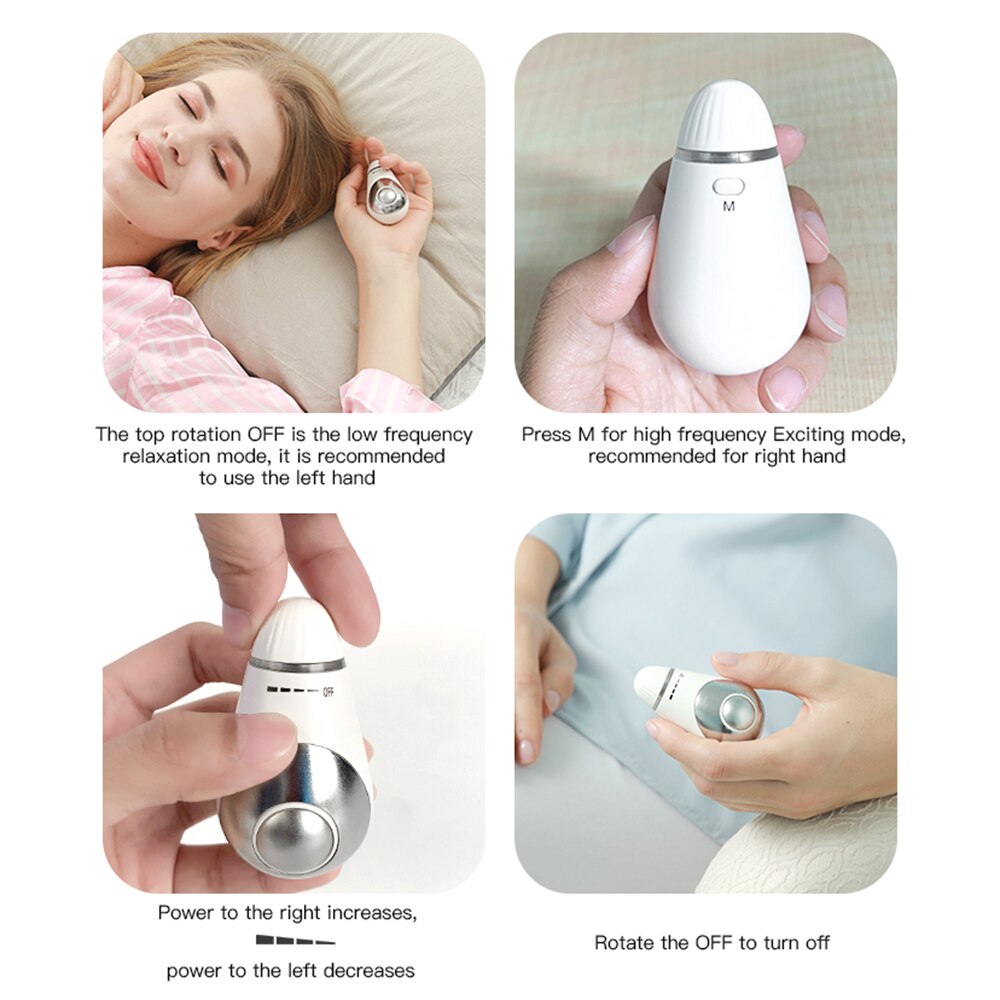 Microcurrent Sleep Holding Sleep Aid Instrument Anti Sleepless Device Pressure Relief Sleep Hold Device Sleeping Aids Relax Tool