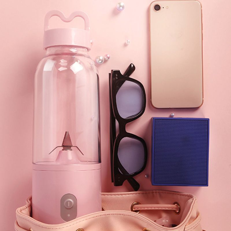 Mini Portable Electric Fruit Juicer Personal Juice Cup Charging Small Smoothie Maker Blender Kitchen Mixer Machine Home