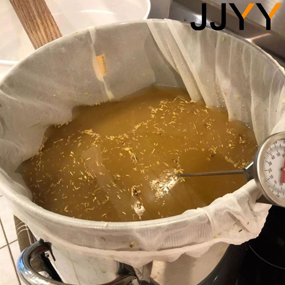 JJYY Beer Homebrew Filter Bag for Brewing Malt Boiling Wort Mash Strainer Tool Mesh Nylon Food Strainer Bag Nut Milk Juice Filte