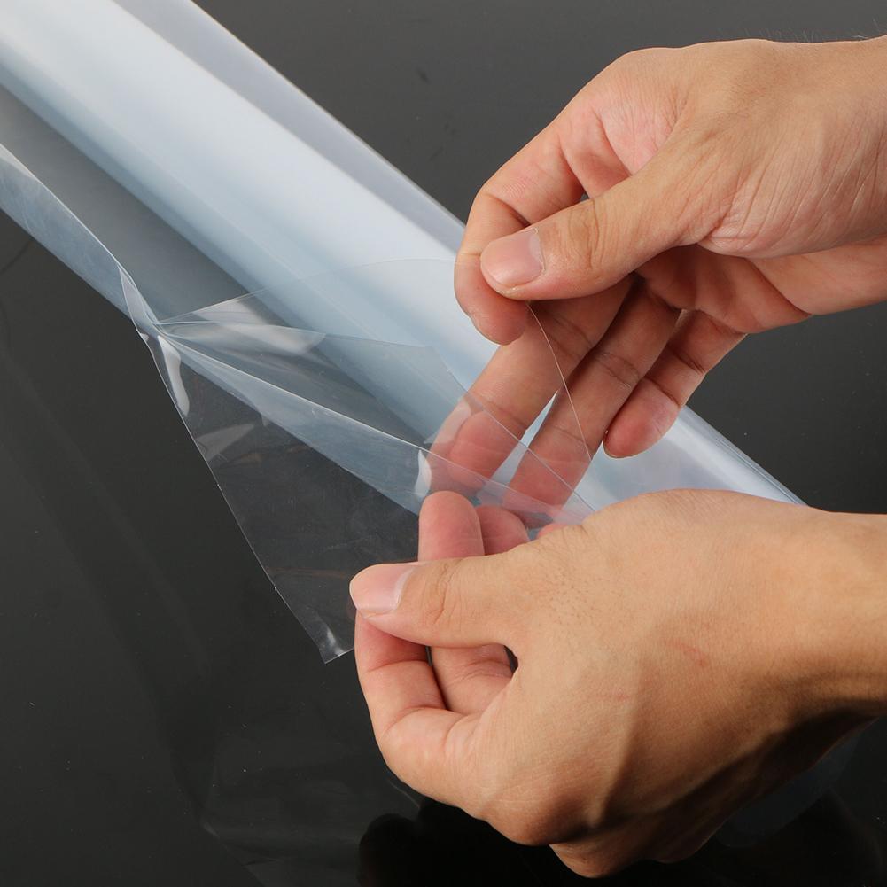 50*200cm PVC samochód przylepna folia ochronna odporne na zadrapania przezroczysta farba samochodowa folia ochronna niewidoczna folia odporna na zarysowania