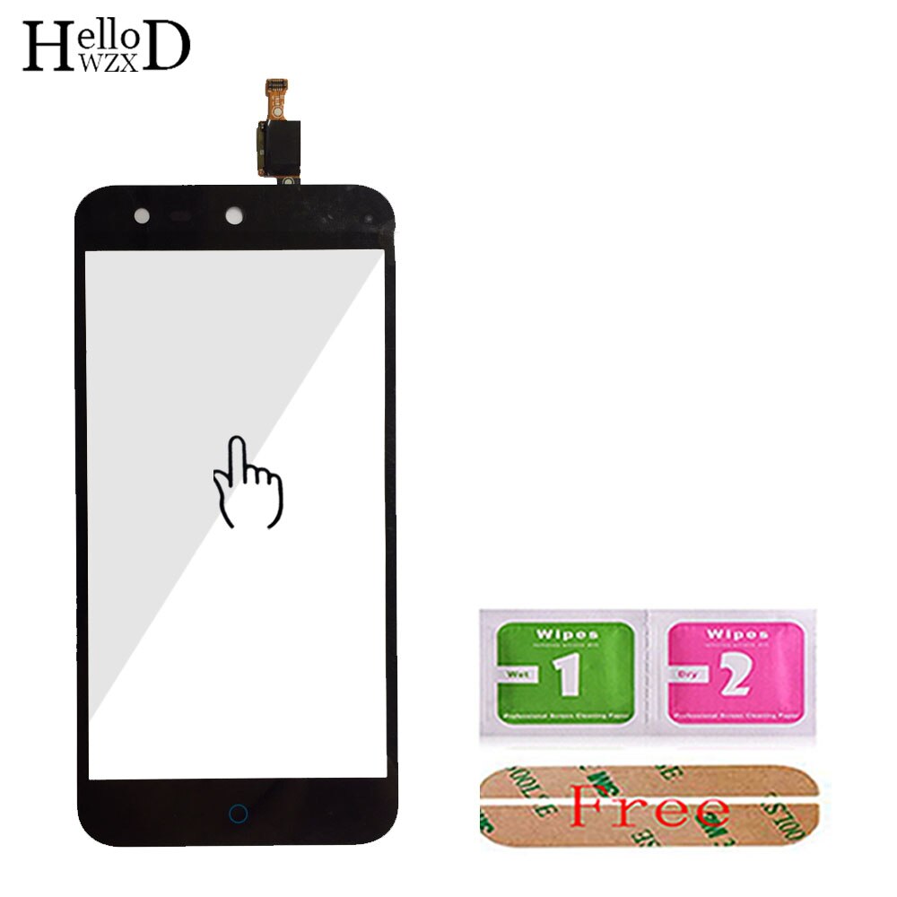 5.0'' Touch Screen Glass For ZTE Blade X5 / Blade D3 T630 Front Touch Screen Glass Digitizer Panel Lens Sensor Tools Adhesive