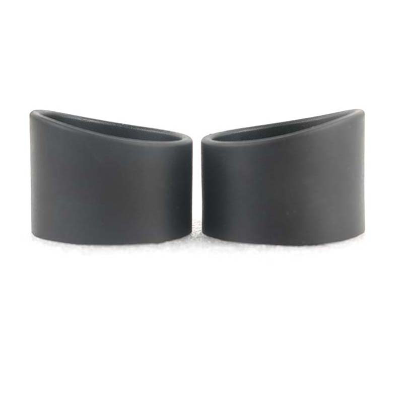 2 Bouchons Oculaires En Caoutchouc Pour Microscope/stéréo - Diamètre 30-36mm - Protection Des Yeux