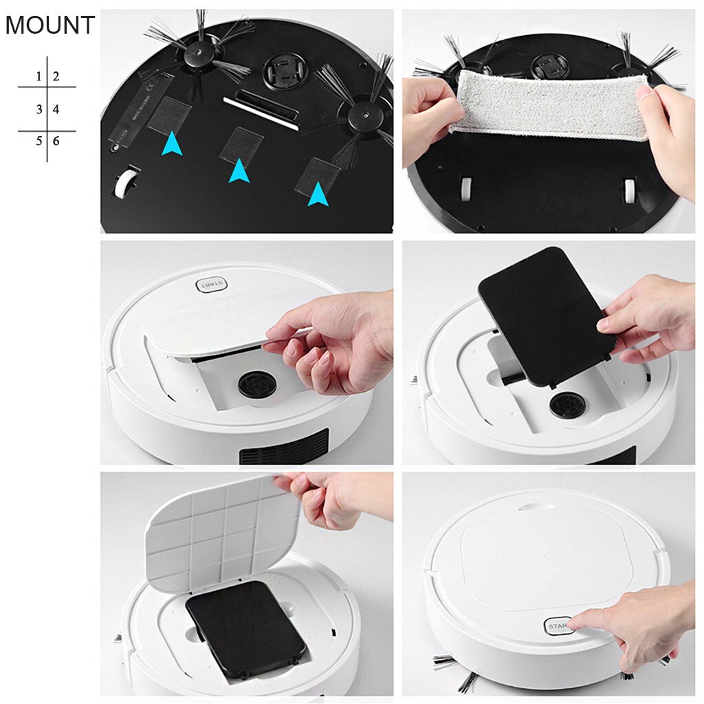 Robotic Vacuum Cleaner Smart Vacuum Robot Cleaner Automatic Sweeper Cleaning Product Robotic Vacuum Cleaner Sweeper