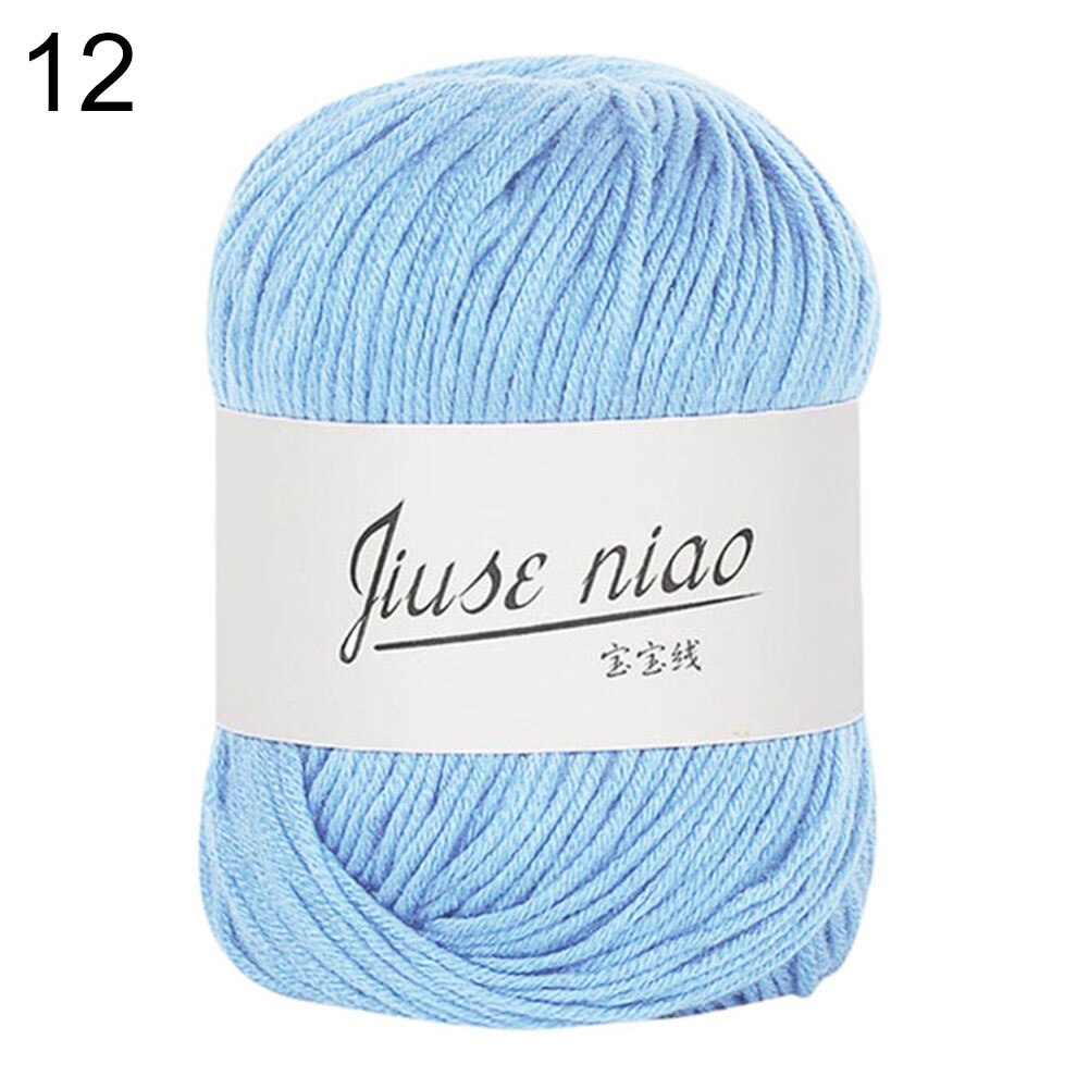 50g Baby Woolen Yarn Knitting Crochet Blanket Sweater Scarf Soft Woven Material: 12