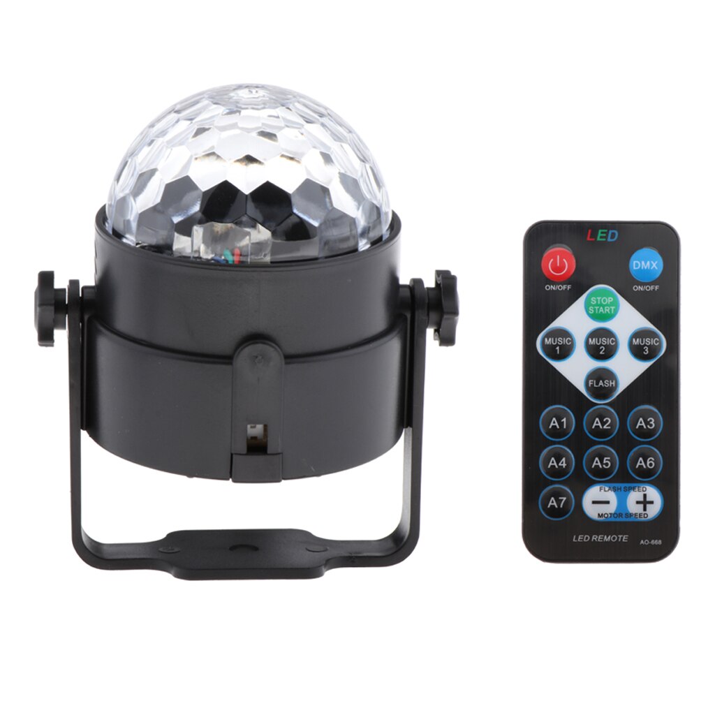 1x Disco Party Lichten Strobe Led Dj Ball Sound Activated Lamp Dance Lamp