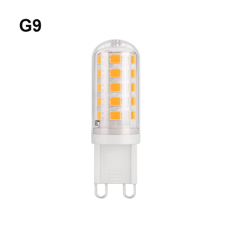 Ampoule Led tubulaire G9 G4 E14, 2 pièces, 220V 3W 5W 7W, en céramique 2700K 6000K, lampe à lave sel, ampoules de remplacement pour maison Docor: Rouge / green / 7w