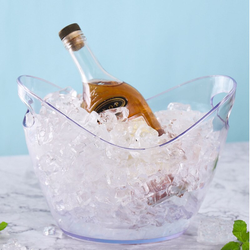 Ice Cube Container Ice Bucket Portable Bucket Wine Ice Cooler Beer Cabinet Bar Kitchen Space Saving Tools Whiskey Freeze Tools