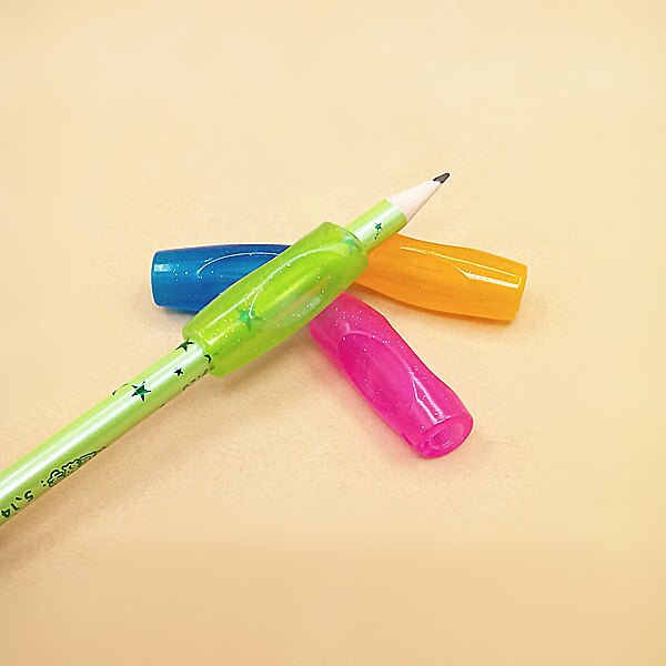 5sets pen Pencil Grip special for left hand also for right hand Kids Children School Stationery Soft Silicone Handwriting Aid