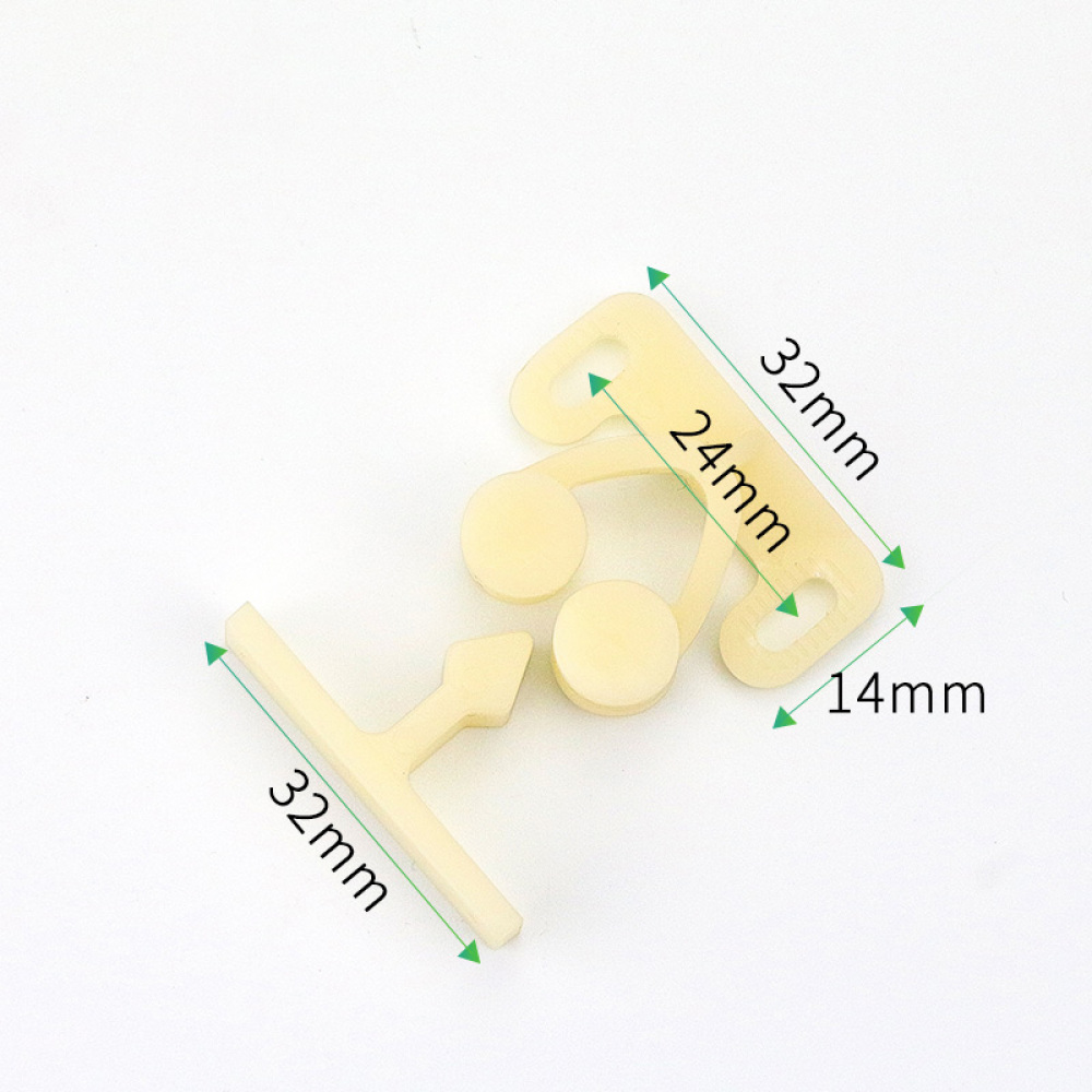 Plastic Roller Door Catch A B C D 4 Models White/Beige Roller Catch Cabinet Door Stopper Drawer Cupboard Door Ball Latch