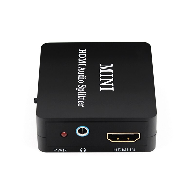 HDMI Extractor Splitter HDMI to HDMI SPDIF L/R 3.5mm o Video Converter with Usb Cable