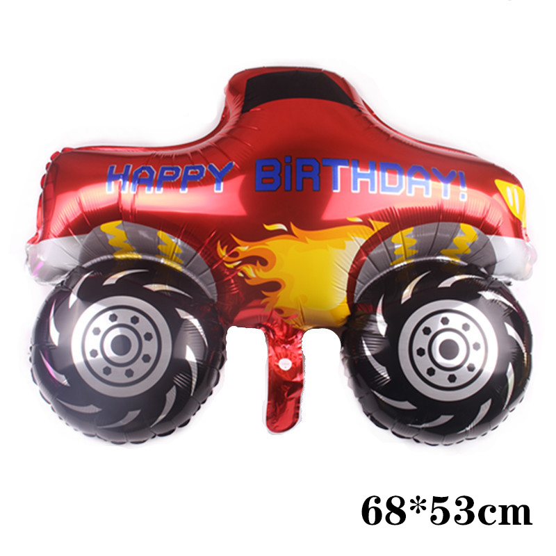 Cartoon Auto Ballon Engineering Fahrzeug Bagger Kran Gabelstapler truckchildren der geburtstag party dekorationen Spielzeug Ballons: SUV