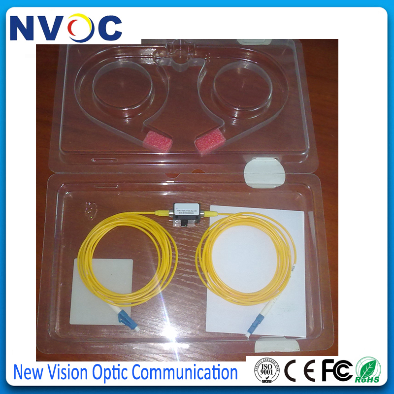 SM,SX,0.9mm,SC/APC Adjustable Optical Attenuator,Fiber Optic Attenuator,SC/APC Singlemode Inline Variable Optical Attenuator VOA