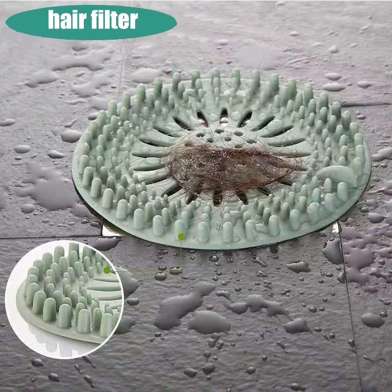 Écran de filtre à eaux usées, drain de sol, salle de bains, prévention des cheveux, cuisine, toilettes, couvercle de salle de bains, artefact d'évier anti-colmatage