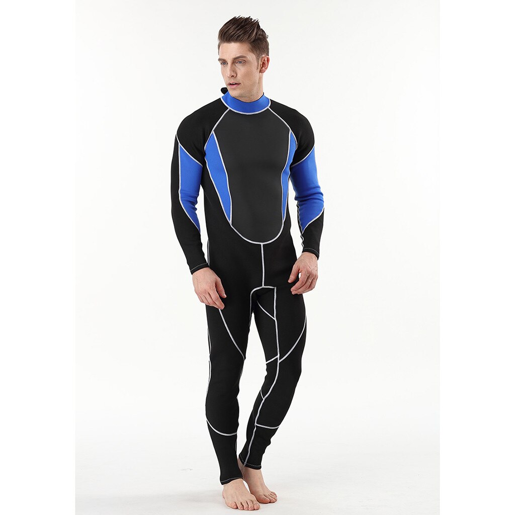 Men Wetsuit Full Body Suit Super Stretch Diving Suit Swim Surf Snorkeling Swimwear Sport Scuba Swimsuits Jumpsuit Surfing