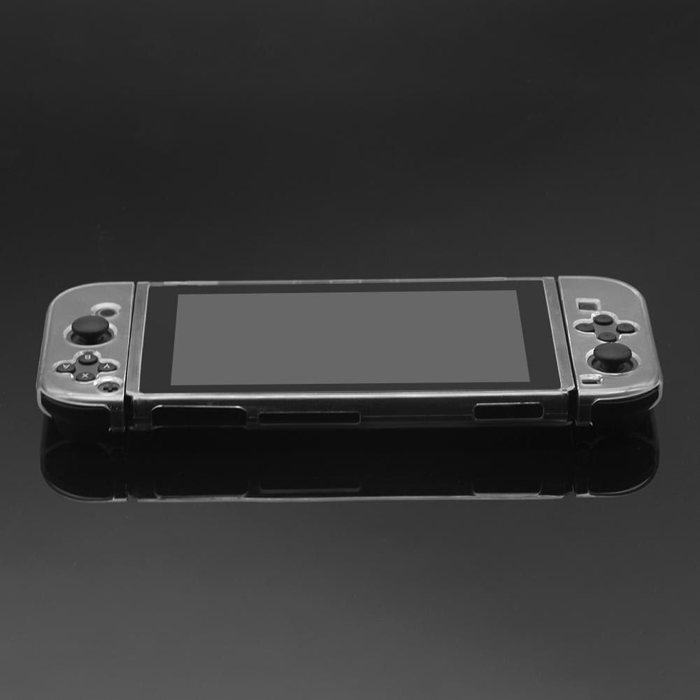 Soft TPU Protective Case Cover Frame Soft TPU Shell for Nintend Switch Console Handle Grip transparent Anti-Shock Cover Caps