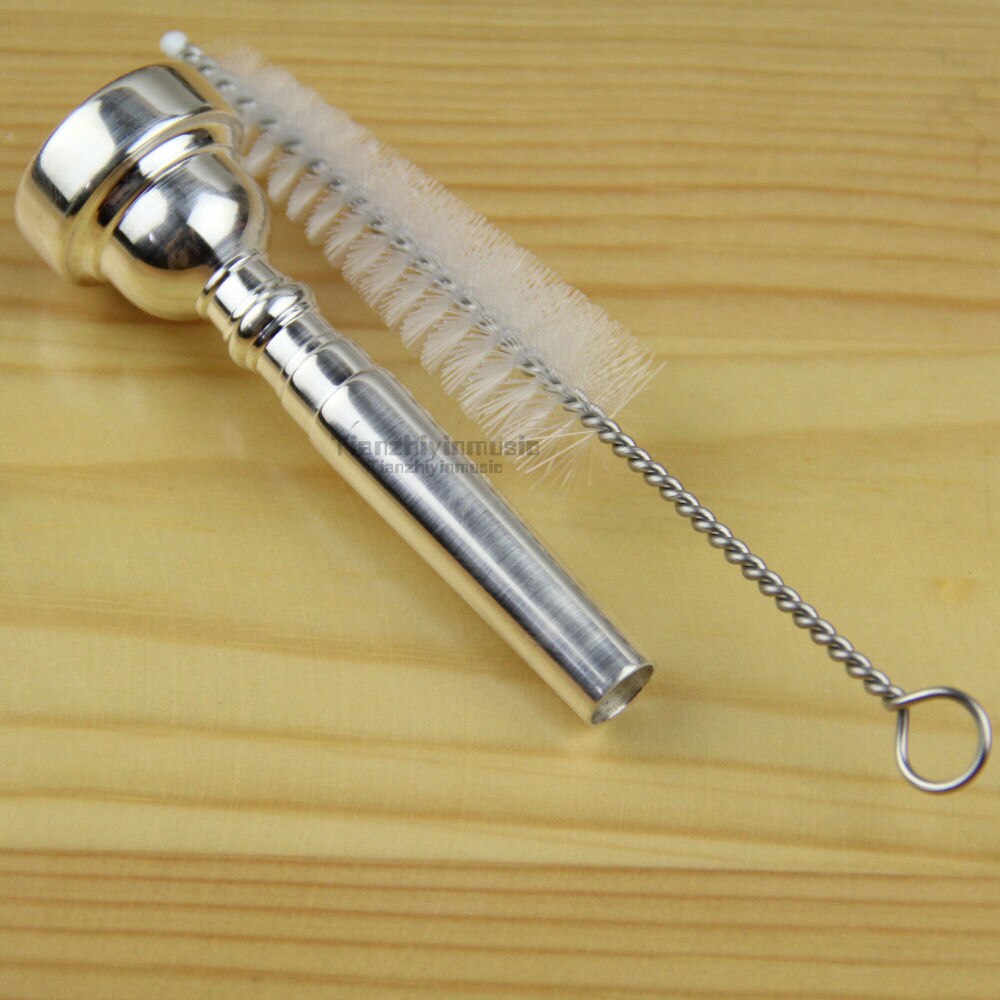 Trompet Mondstuk Borstel + mondstuk Borstel 2 stks