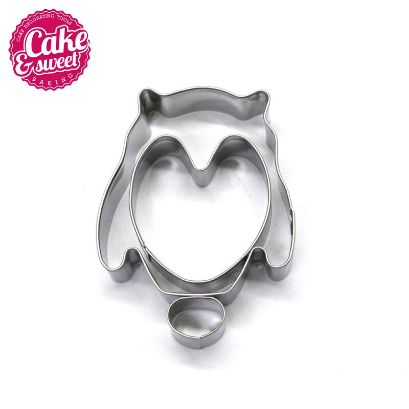 Cookie Cutters Rvs Uil Vorm Cookie Cutters Dier Biscuit Bakken Tools Fondant Gebak Decorating Gereedschap