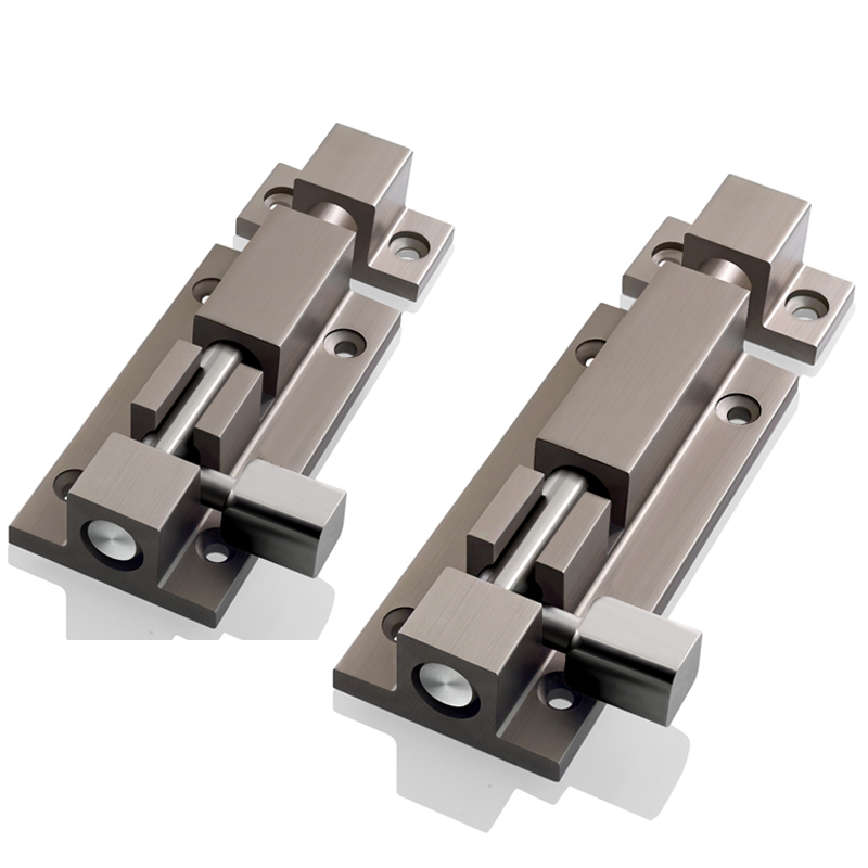 1 pack of high solid exposed bolts/door locks, anti-theft doors metal doorswooden door bolts, door buckles