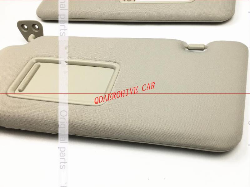QDAEROHIVE Auto Inneren Sonnenblende Sonnenblende Frontscheibe Antidazzle Sonne Schatten Sonnenschutzdach Mit Spiegel Bausatz Für Nissan Tiida 05- 10