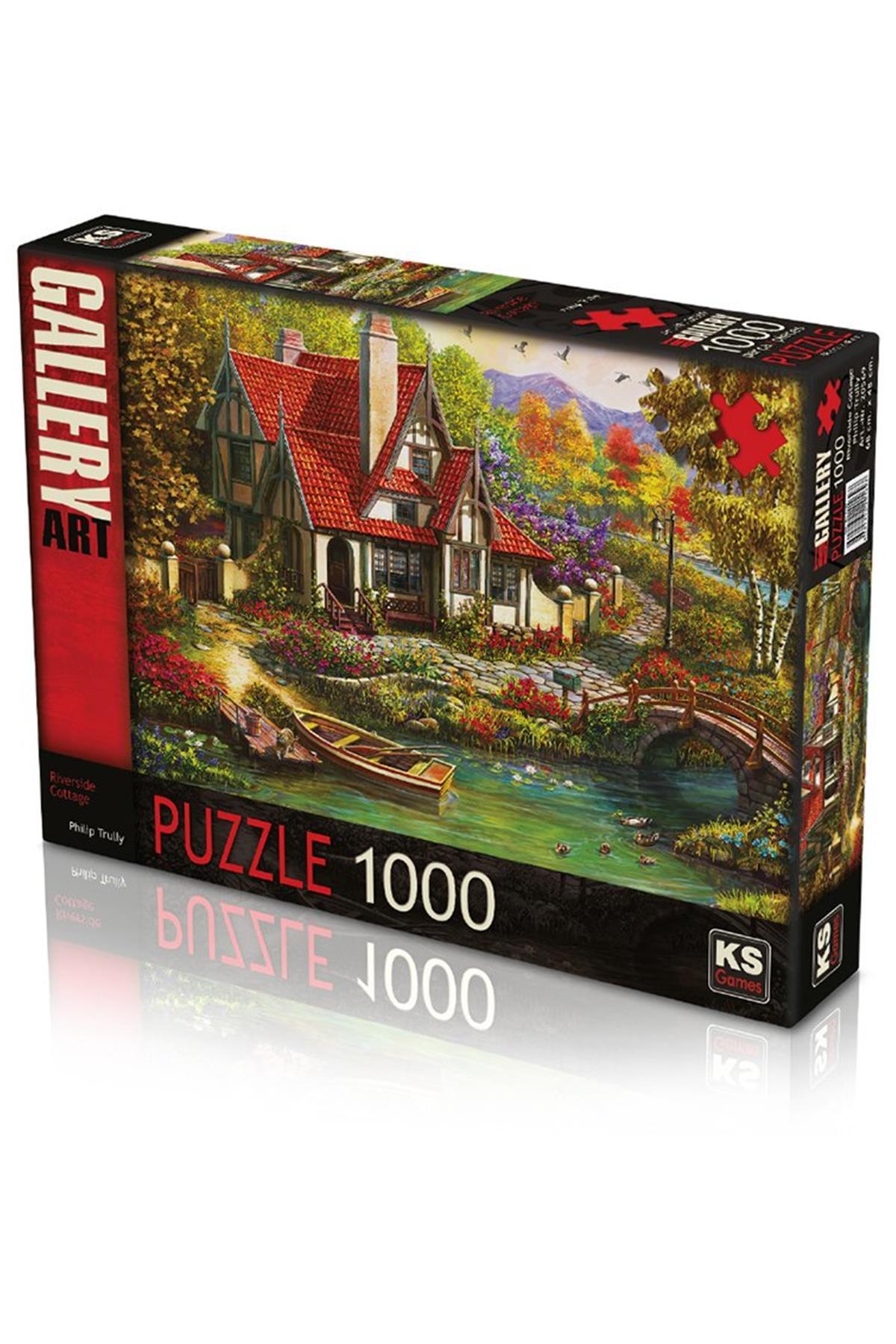 20569 Puzzle 1000 Riverside Cottage
