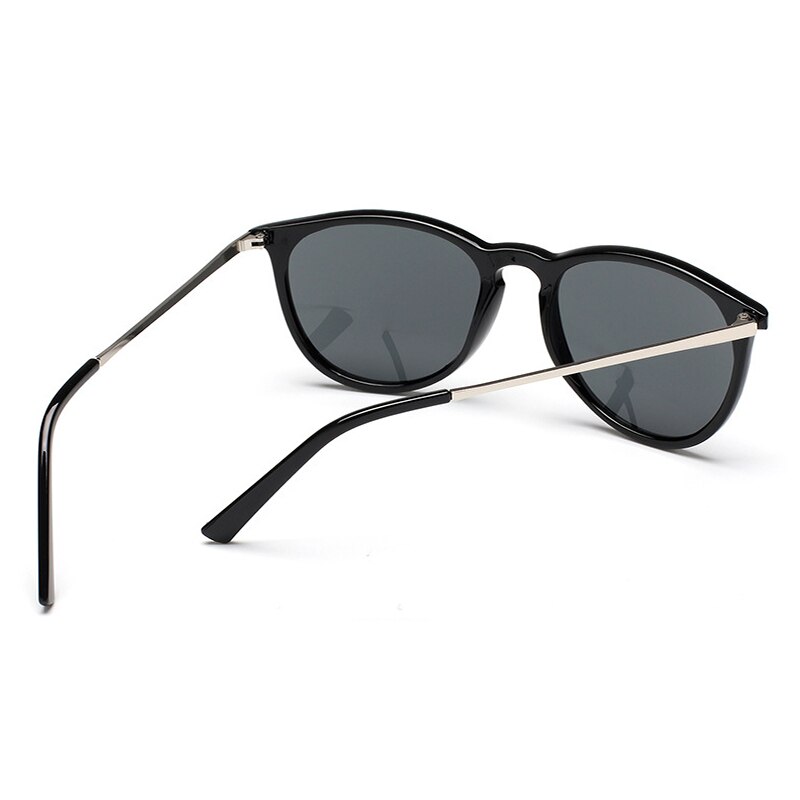 Vintage cat eye zonnebril met bescherming tegen straling, gespiegelde zonnebril, vintage zonnebril voor dames en heren, retro autorijden, unisex bril