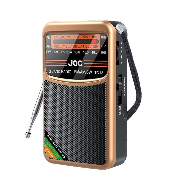 Mini Full Band Radio Portable Radio AM FM SW Multi-function Radio Excellent Reception Transistor Radio With Loud Speaker: PURPLE